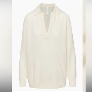 NWT Aritzia - The Group Babaton Circuit Sweater in heather birch size small